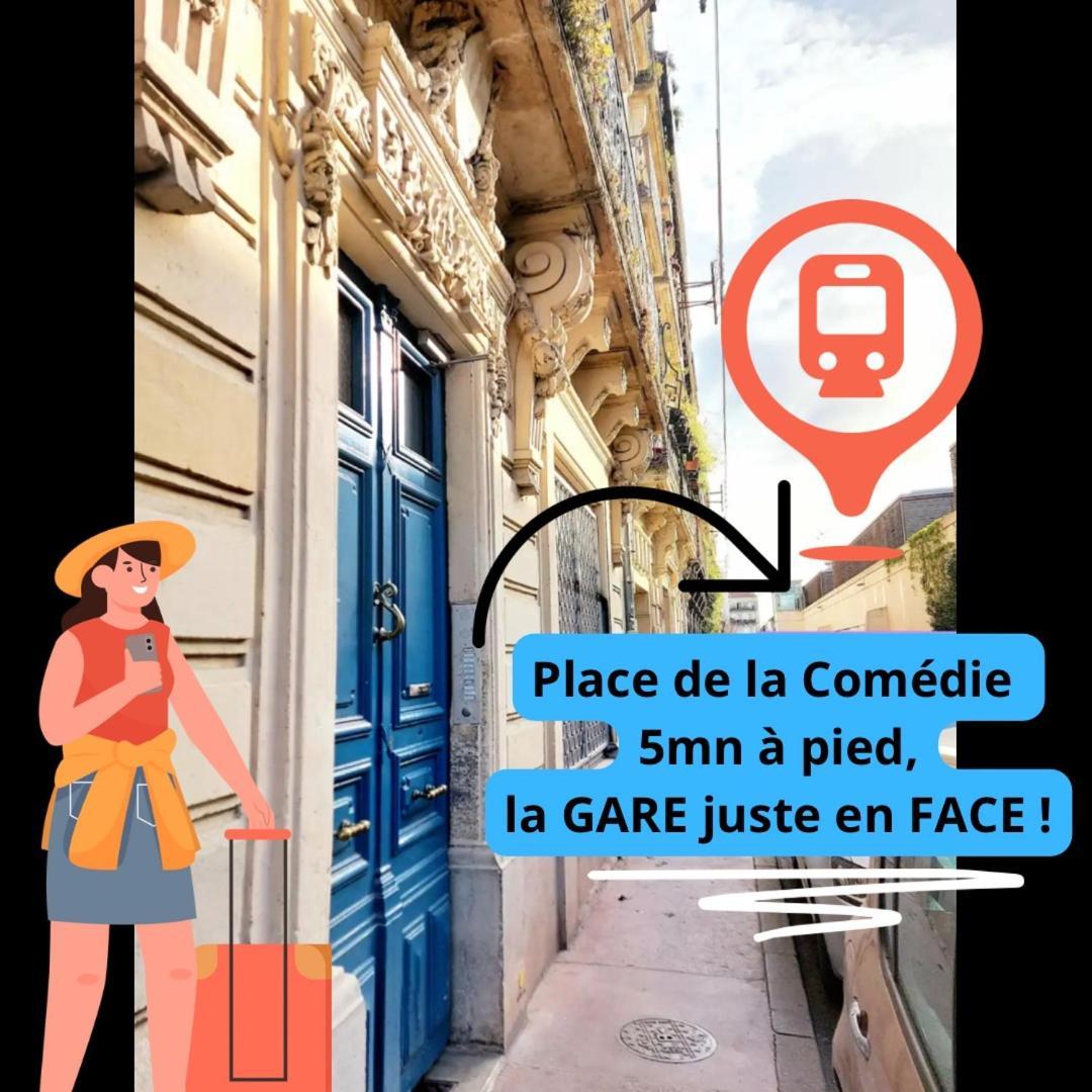 Appart L'Echappee Belle, Centre Historique, Gare Μονπελιέ Εξωτερικό φωτογραφία